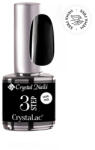 Crystal Nails TPO FREE 3 STEP HEMA Free CrystaLac - 222 (8 ml) - Black