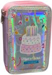 S-Cool Penar neechipat cu 3 fermoare S-COOL SC3175, Fancy, Birthday (SC3175/BIRTHDAY) Penar