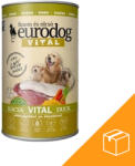 Euro Pet Euro Dog Vital Konzerv Kutyáknak (Kacsa) - 12x1240 g