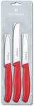Victorinox Swiss Classic Hámozókés Szett 3 db Piros
