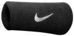 Nike Swoosh Doublewide Wristbands, fekete/fehér