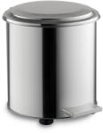 Dayco Metal Rozsdamentes Ipari Pedálos Szemetes, 70 L, Fényes - fizz