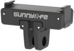 SUNNYLiFE Mágneses drón kamera adapter, Sunnylife, műanyag, DJI Action 2/3/4-hez, gyorskioldással, fekete (INN-060445)