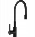 Mexen Flex konyhai csaptelep, Fekete 670900-70 (670900-70)