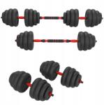 HMS Kettlebell súlyzó szett Állítható 6in1 Edzőtámasz 40 kg (17-57-070)