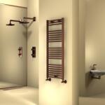 Radiva Calorifer portprosop HAITI cupru antichizat 500/1200 + robineti tur/retur in culoare (1HAI05001200DB3S)