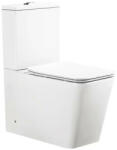 Eros ES QUADRO monoblokk WC - perem nélküli - WC ülőkével komplett - mély öblítésű (8264003E)