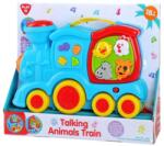 Playgo Playgo: Vidám állatos baby vonat hanggal és zenével
