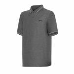 Slazenger Мъжка блуза с яка Slazenger Tipped Polo Shirt Mens - Charcoal Marl