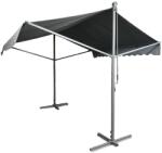 Garden Point Szabadon álló napellenző Parla 3x3 m antracit Garden Point (GAP1224)