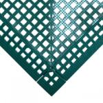 AVRubber Csúszásgátló gumiszőnyeg zöld 30x30 cm 9 darabos padlóburkoló lap uszodákba, szabadidős területekre