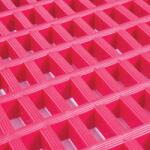 AVRubber Ipari munkahelyi biztonsági szőnyeg piros 60 cm széles 10 méter hosszú tekercs prémium kategóriájú