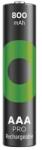 GP ReCyko Pro NiMH tölthető akkumulátor HR03 AAA mikro ceruza 800mAh B2618V (B2618V)