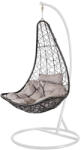 Leziter Natal kerti függőfotel fekete-fehér (SW-012B-AN_SW-007-STWH) - platinashop