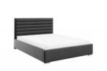 Miló Bútor St3 ágyrácsos ágy, sötétszürke (160 cm) - smartbutor