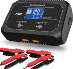 HTRC P10X2 12V 10A - 24V 5A 2 csatornás ólom és LiFePO4 akkutöltő