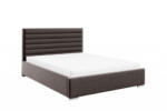 Miló Bútor St3 ágyrácsos ágy, sötétbarna (160 cm) - smartbutor