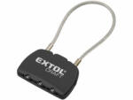 Extol Craft bőröndlakat, számzáras, 1000 db kód beállítható (78115) - hardtools