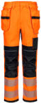 Portwest FR415 PW3 FR HVO lengőzsebes lángálló nadrág Narancs/Fekete - 33 (PW-FR415OBR33) - hardtools