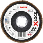 Bosch Metal X551 X-Lock legyezőtárcsa 125mm, 22, 23 G40 sarokcsiszolókhoz (2608619803)