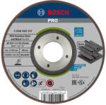 Bosch PRO félrugalmas csiszolótárcsa 115x3x22, 23 mm, inoxhoz, fémhez (2608602217)
