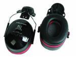 3M H540P3E-413-SV Optime III fültok munkavédelmi sisakra - fekete/piros (0402004599999)