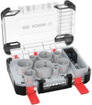 Bosch PRO Multi Material PC Plus körkivágó készlet befogóval, 11 részes, 25, 32, 40, 54, 60, 68, 76, 86 (2608594430) - hardtools