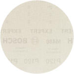 Bosch M480 csiszolóháló excentercsiszolókhoz 150 mm, G120, 5 db keményfa, festék (2608900691)