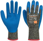 Portwest A611 Aramid HR Cut Latex kesztyű Fekete/Kék - XXL (PW-A611K4RXXL)