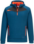 Portwest DX467 DX4 negyedzippzáras kapucnis pulóver Metro kék - M (PW-DX467MBRM) - hardtools