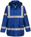 Portwest S785 Bizflame Rain antisztatikus lángálló esőkabát Royal kék - XL (PW-S785RBRXL) - hardtools