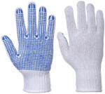 Portwest A111 PVC pontozott kesztyű Fehér/Kék - XL (PW-A111WBRXL) - hardtools