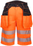 Portwest PW343 PW3 Hi-Vis Holster rövidnadrág Narancs/Fekete - 34 (PW-PW343OBR34) - hardtools
