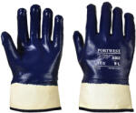 Portwest A302 Csuklóig mártott nitril kesztyű Navy - L (PW-A302NARL)