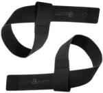 GymBeam Curele din piele Black
