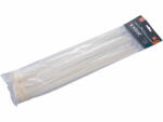 Extol kábelkötegelő 7, 6×380mm 50db, fehér nylon; UV-, sav- és lúgálló (8856120)