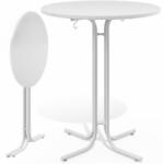 CASARIA Masă de bar pliabilă RAUL 110x80cm, albă