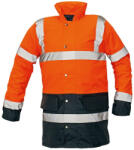 CERVA SEFTON láthatósági munkavédelmi kabát narancs/sötétkék M (0301007390002) - hardtools