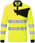 Portwest PW220 PW2 Hi-Vis hosszú ujjú pólóing Sárga/Fekete - 3XL (PW-PW220YBRXXXL) - hardtools