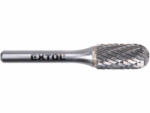 Extol keményfém turbómaró (rotormaró), hengeres, kerek orrú, átmérő 12×25mm/szár 6mm, (8703725)
