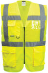 Portwest C496 Madrid hálós vezetői mellény Sárga - XS (PW-C496YERXS) - hardtools