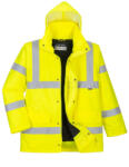 Portwest S461 Hi-Vis Traffic lélegző kabát Sárga - 3XL (PW-S461YERXXXL) - hardtools