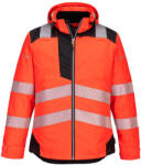 Portwest T400 PW3 Hi-Vis télikabát Piros/Fekete - 3XL (PW-T400RBKXXXL) - hardtools
