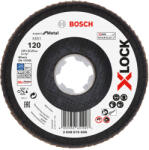 Bosch Metal X551 X-Lock legyezőtárcsa 125mm, 22, 23 G120 sarokcsiszolókhoz (2608619806)
