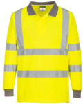 Portwest EC11 Eco Hi-Vis L/S póló (6-os csomag) Sárga - M (PW-EC11YERM) - hardtools