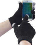 Portwest GL16 Touchscreen kötött kesztyű Fekete - S/M (PW-GL16BKRS-M) - hardtools