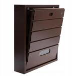 DARCO Prémium Postaláda Barna Bsl-3 (w-bsl-3-br-w)