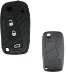  Peugeot 3 gombos szilikontok karbon (SFI025KA)