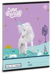 Ars Una Füzet vonalas ARS UNA A/5 32 lapos 16-32 2. osztályos Cute Animals-Unicorn (53594488) - fotoland