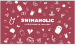 Swimaholic Swimming World Microfibre Towel Piros